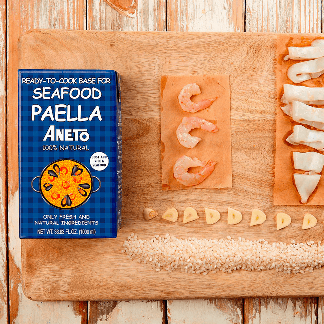 Aneto Cooking Base For Seafood Paella (Caldo Paella Marinera) - The Spanish Table