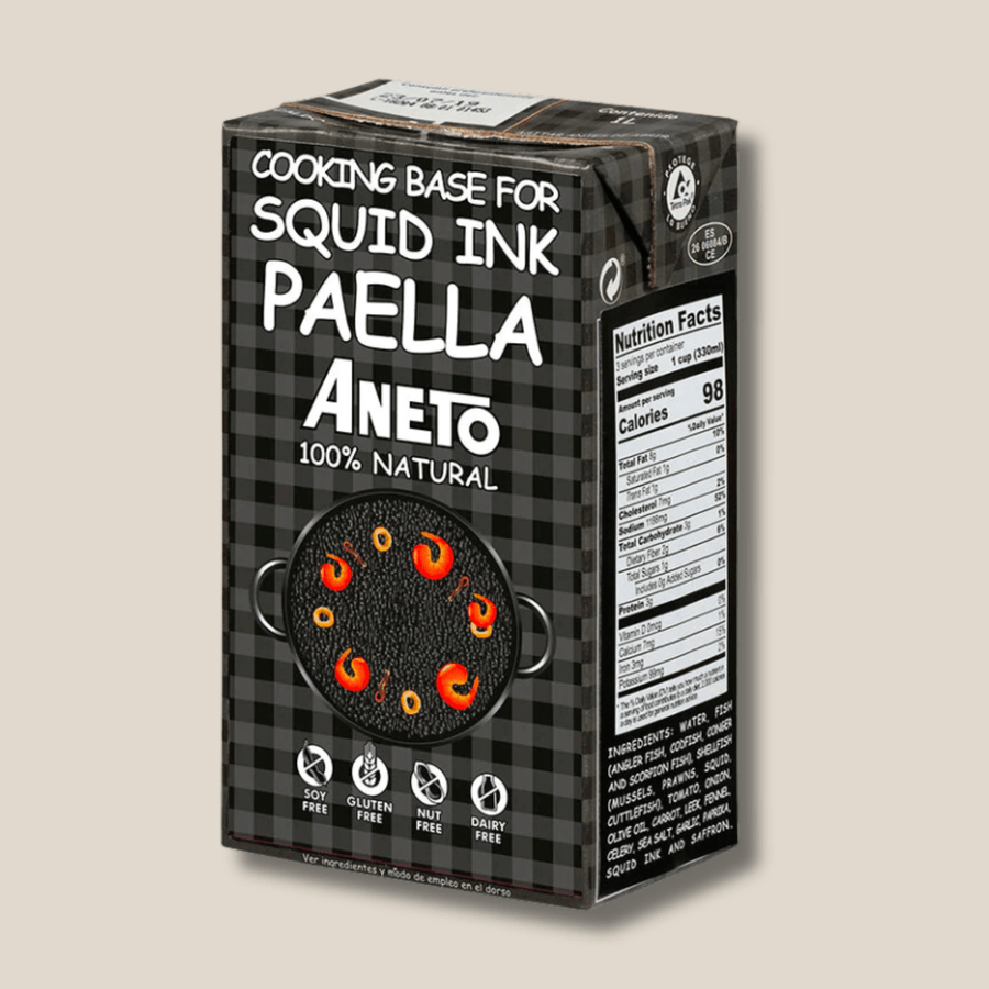 Aneto Cooking Base For Squid Ink Paella (Caldo Arroz Negro) - The Spanish Table