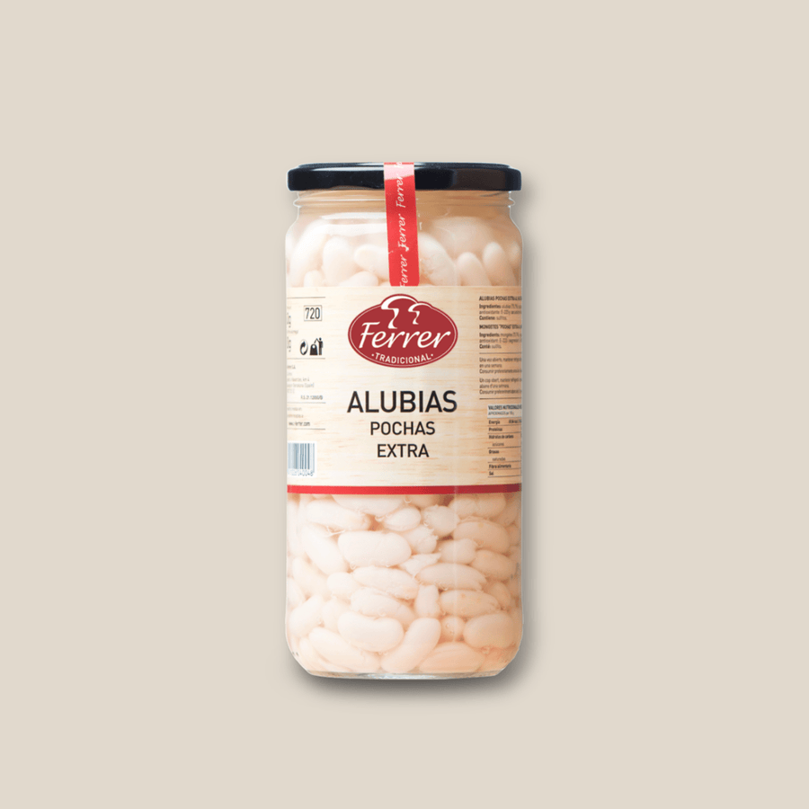 Ferrer Alubias Blancas Pochas (Spanish White Beans) - The Spanish Table