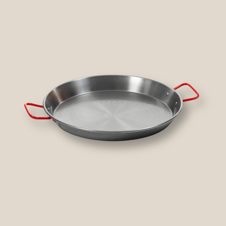 10 Serving Carbon Steel Paella Pan 42Cm/17In - The Spanish Table