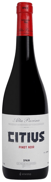 Alta Pavina Citius Pinot Noir 2014 - The Spanish Table