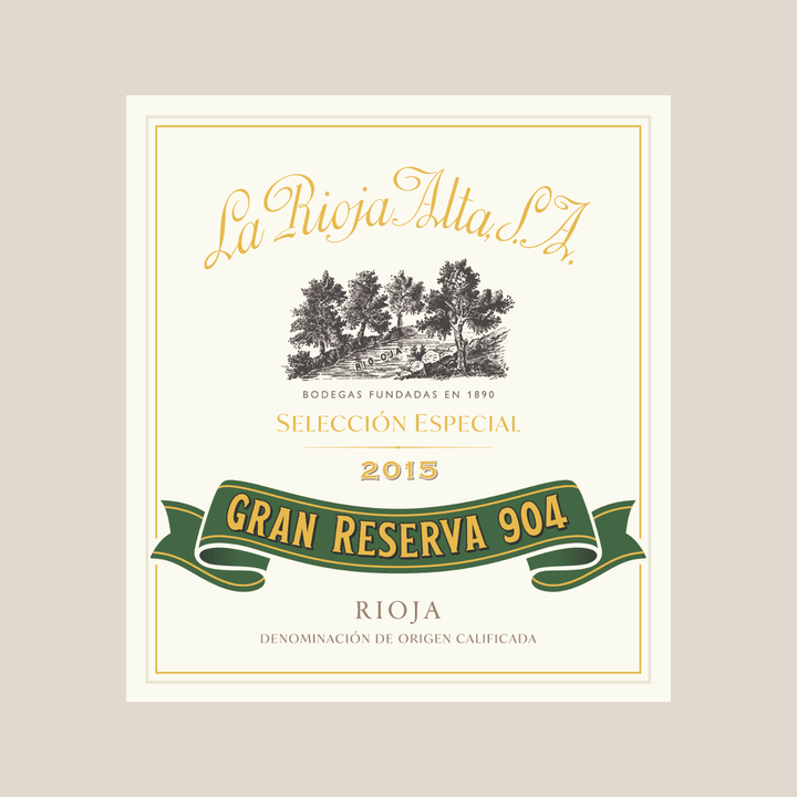 La Rioja Alta 2015 904 Gran Reserva Rioja - The Spanish Table